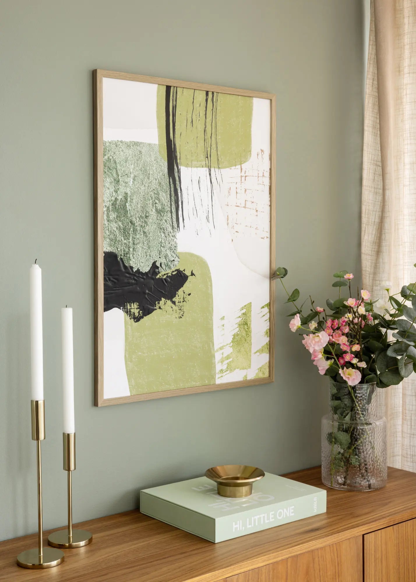 Pulse képkeret - Tölgy színben