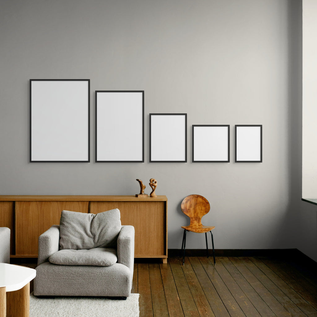 Pulse képkeret - Fekete színben