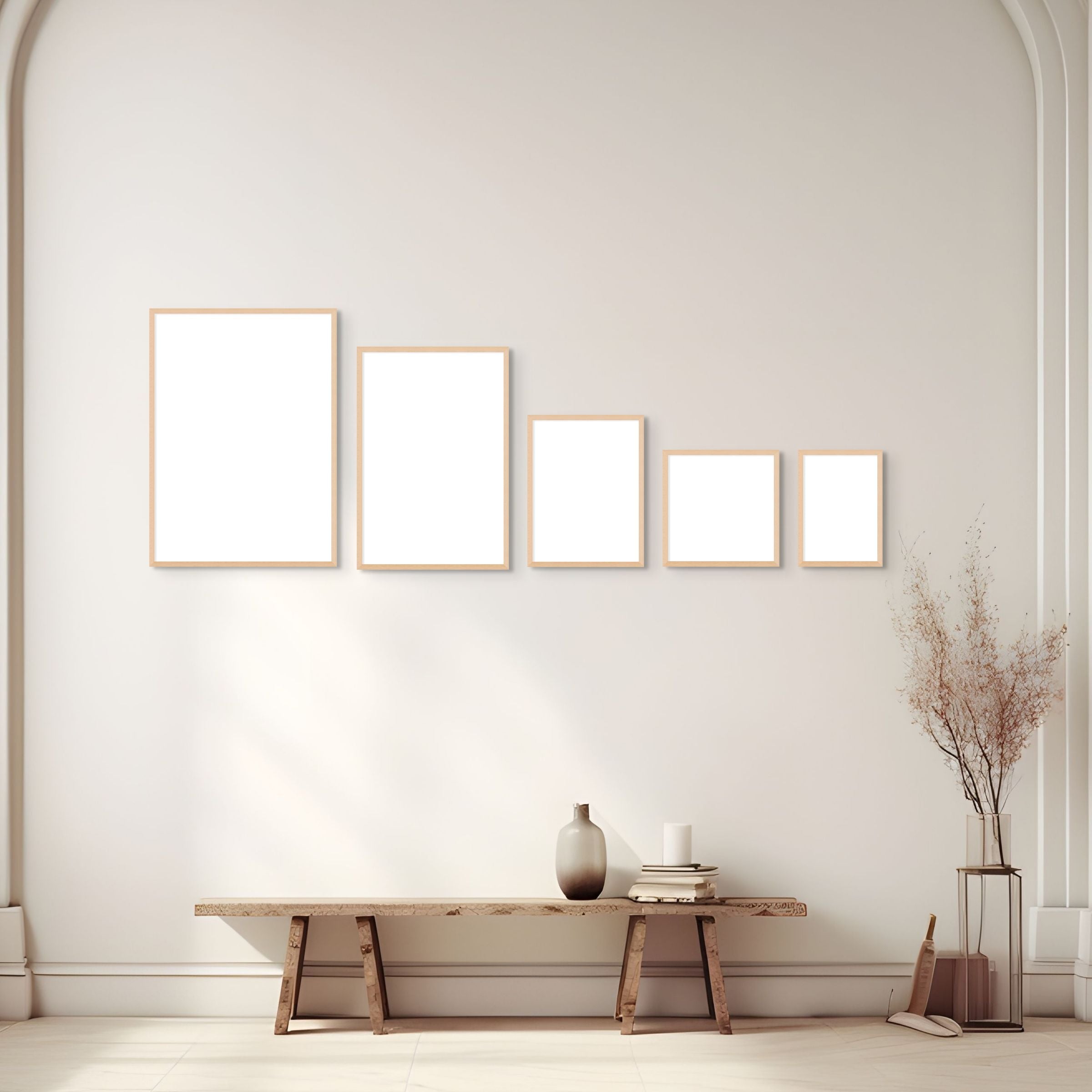 Pulse képkeret - Tölgy színben