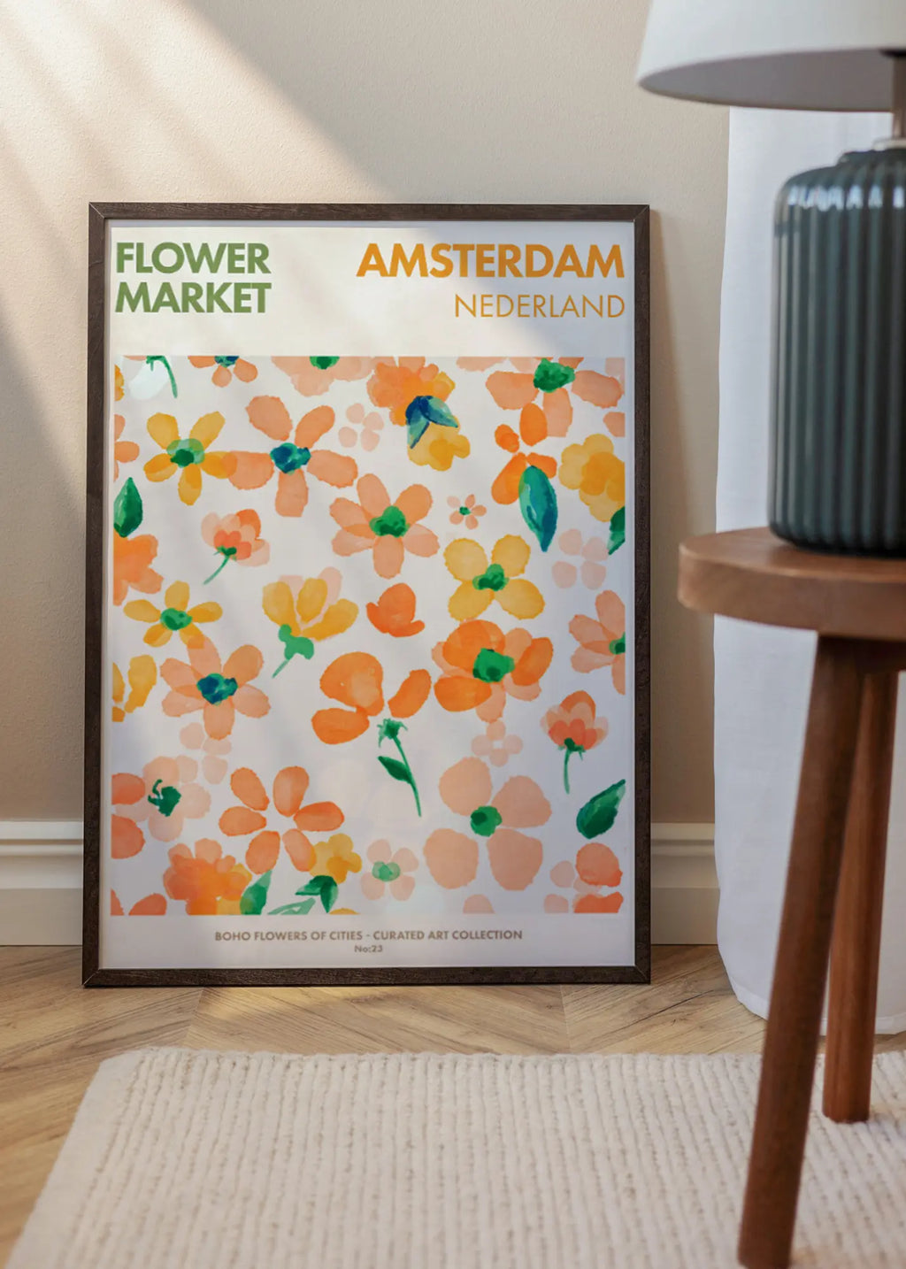 Pulse képkeret - Dió színben