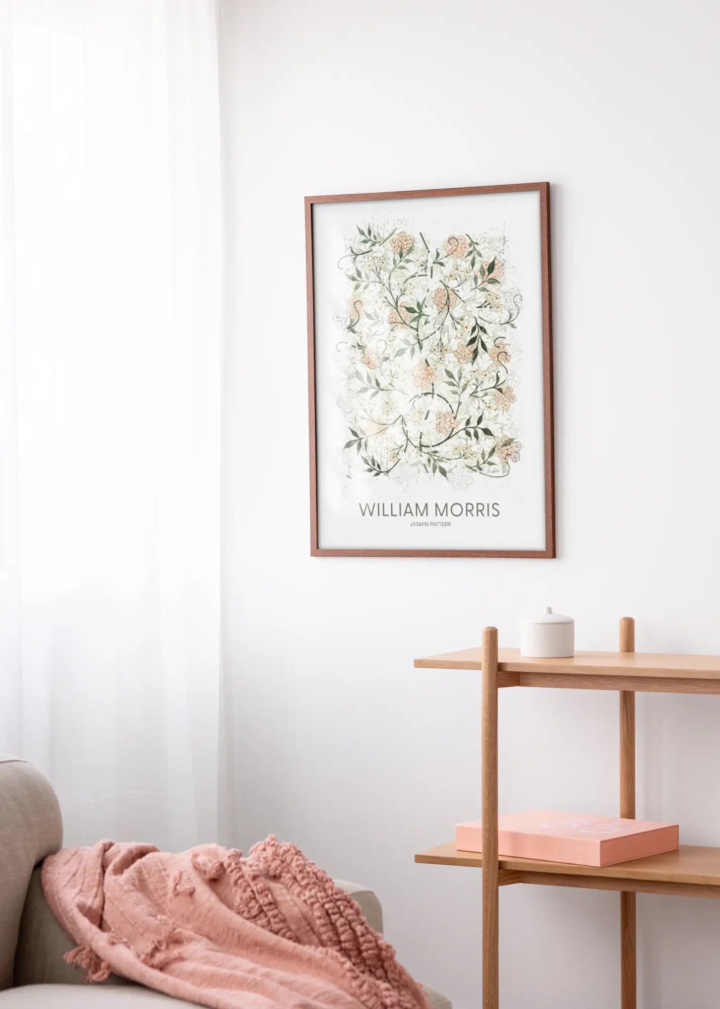 Linea képkeret - Sötétbarna színben