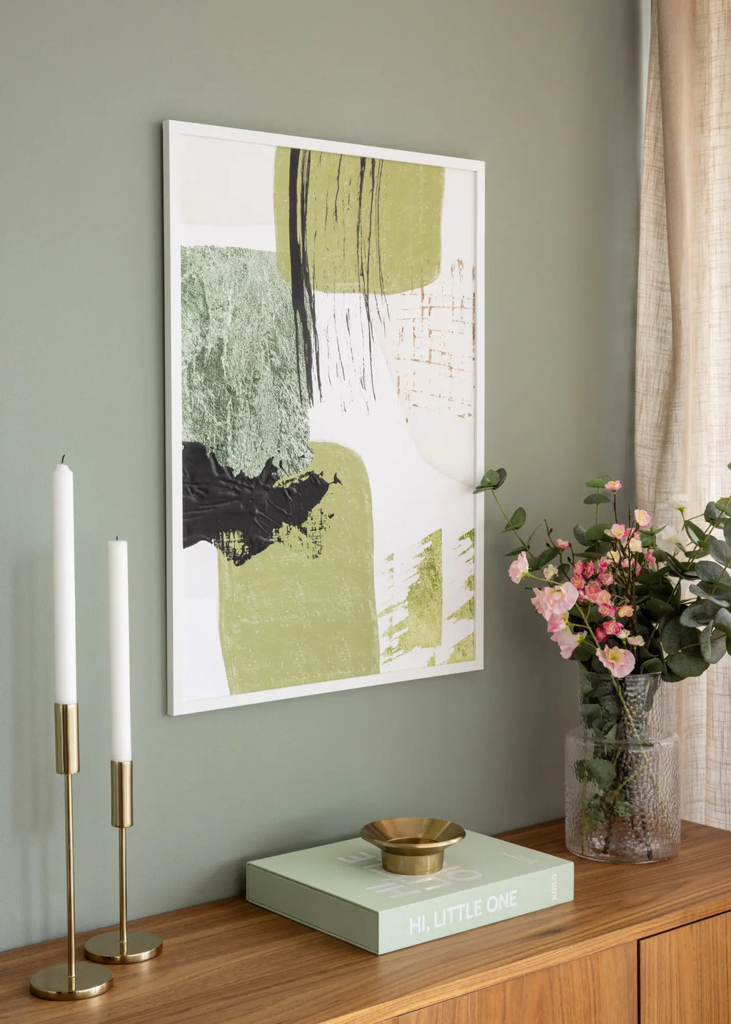 Pulse képkeret - Fehér színben